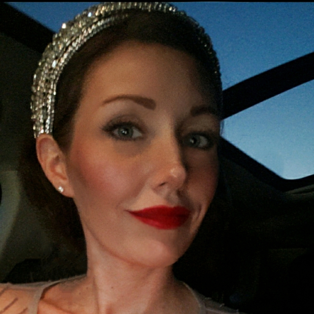 Shashi Empress Headband - Crystal and Black - Picture 4 of 5